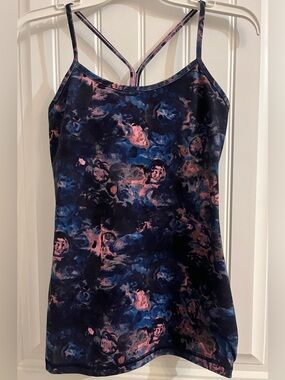 lululemon athletica Marble Print Strappy Tank Top - Size 6